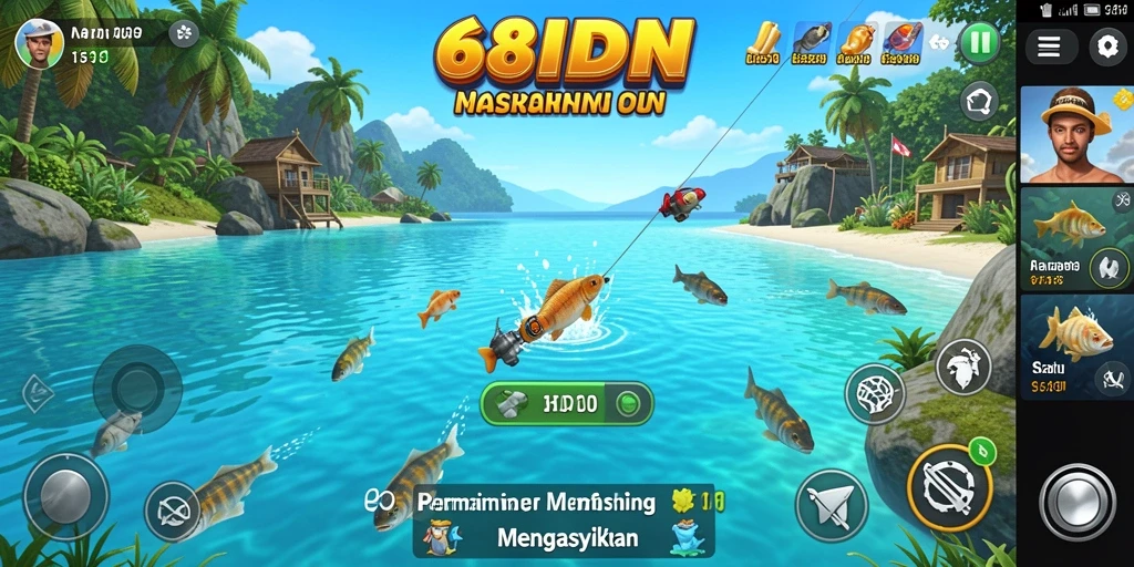 Tangkapan ikan yang epik dalam gameplay 68IDN