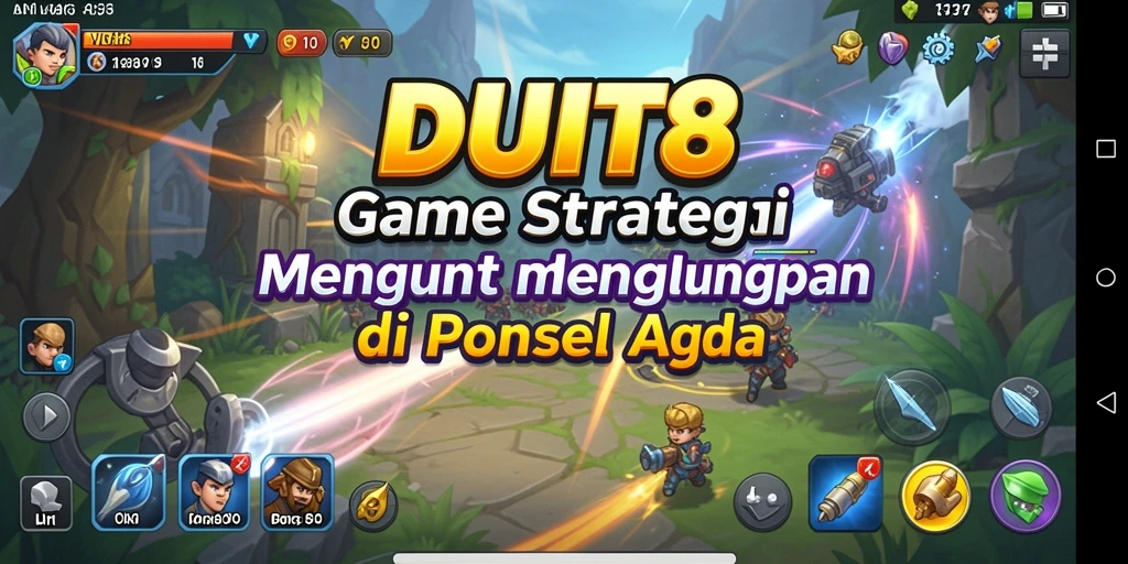 Tampilan gameplay menarik dari DUIT8 yang menampilkan strategi pemenang.