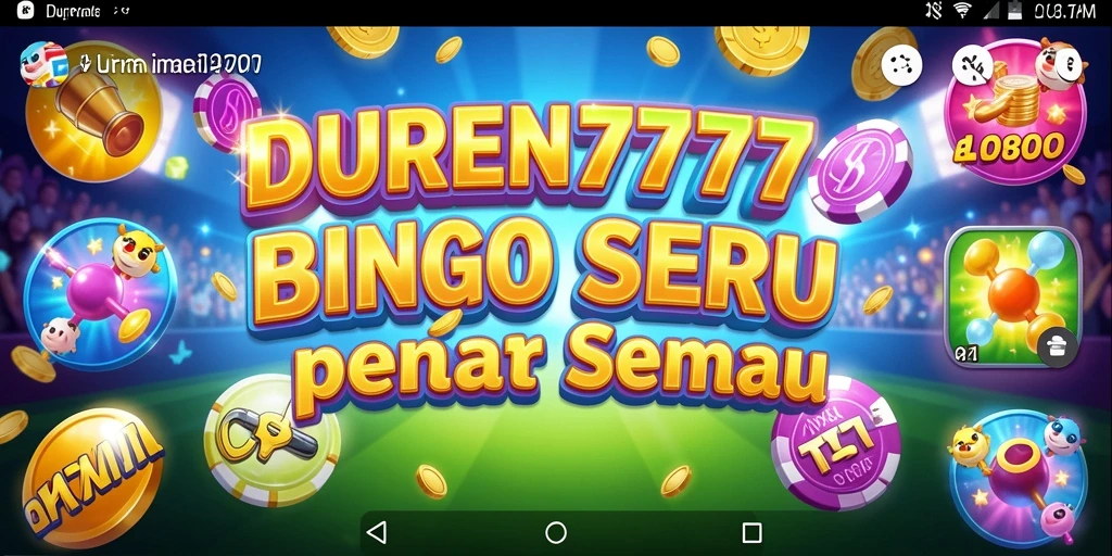 Gambaran permainan Bingo yang mendebarkan di DUREN777.
