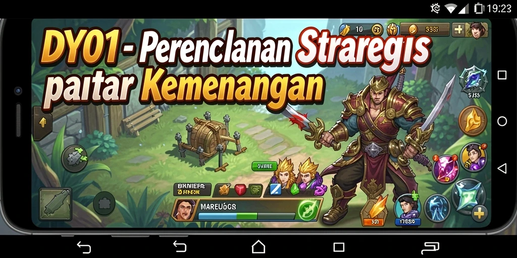 Tampilan gameplay DY01 menampilkan aksi strategi yang mendebarkan.