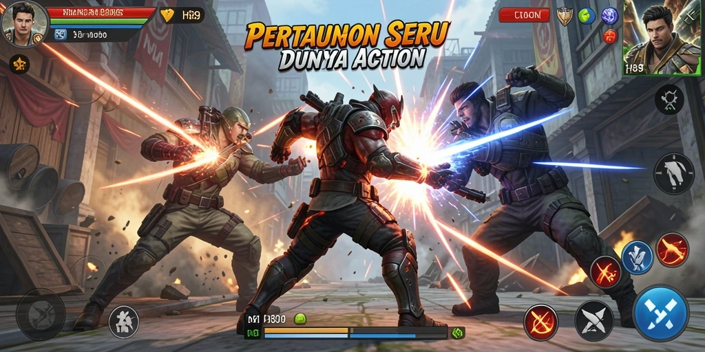 Gameplay H89 yang penuh aksi dan tantangan mendebarkan.