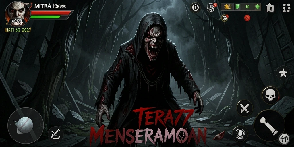 Gameplay menyeramkan di dunia kegelapan MITRA77.