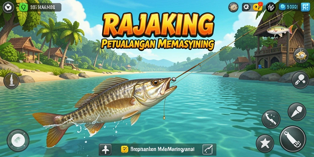 Gameplay seru dengan grafis memukau di RAJAKING.